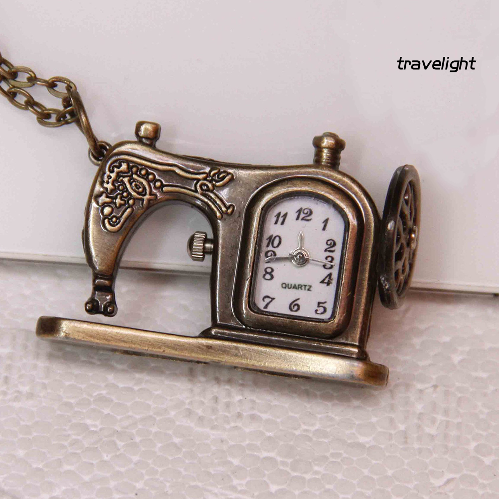 Đồng Hồ Quả Quýt Mặt Hình Máy May Phong Cách Vintage K3 | BigBuy360 - bigbuy360.vn