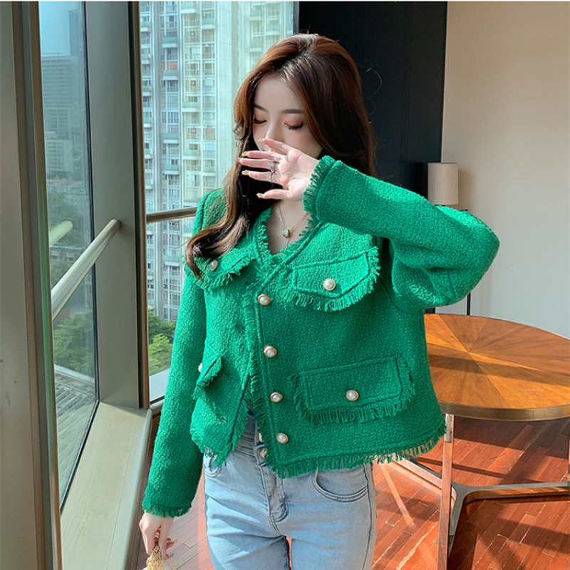 Áo khoác thời trang mùa thu thanh lịch cho nữ