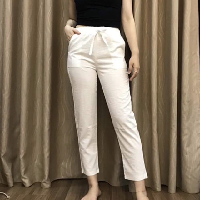 Quần baggy đũi thắt nơ | BigBuy360 - bigbuy360.vn