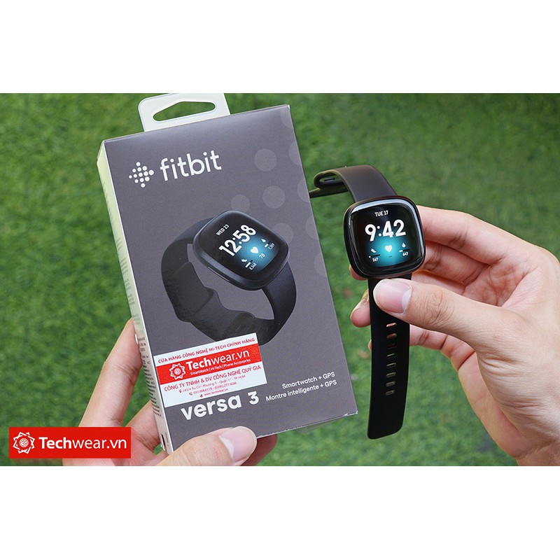 Đồng hồ thông minh Fitbit Versa 3 - Hàng chính hãng Bảo hành 12 tháng FPT