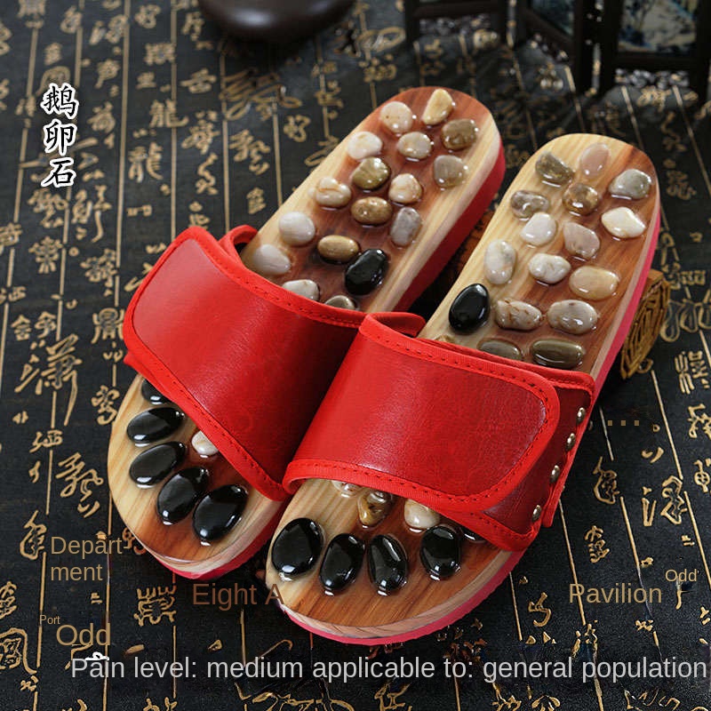 Dép Mát Xa Chân Đá Cuội Chăm Sóc Sức Khỏe Dành Cho Nam Và Nữ