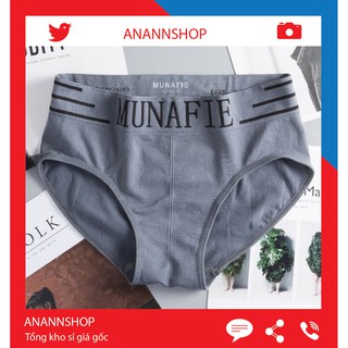 [Mã FASHIONT4MA2 giảm 10K đơn 50K] Quần Lót Chéo Nam Xuất Nhật Tam Giác Cao Cấp MUNAFIE FreeSize 50_75kg