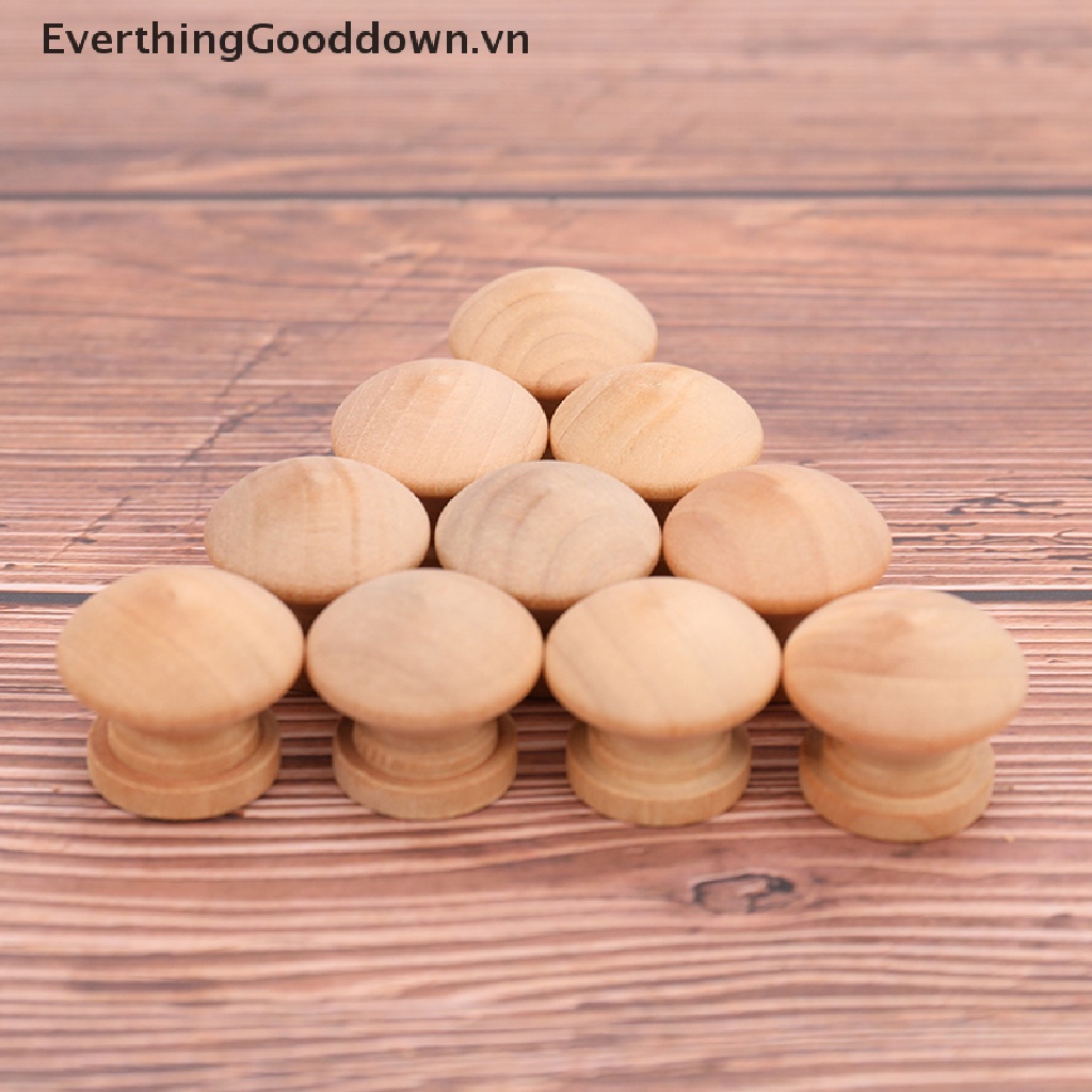 Everthinggooddown 10 Tay Cầm Ngăn Kéo Tủ Tự Nhiên 2.4X2CM vn