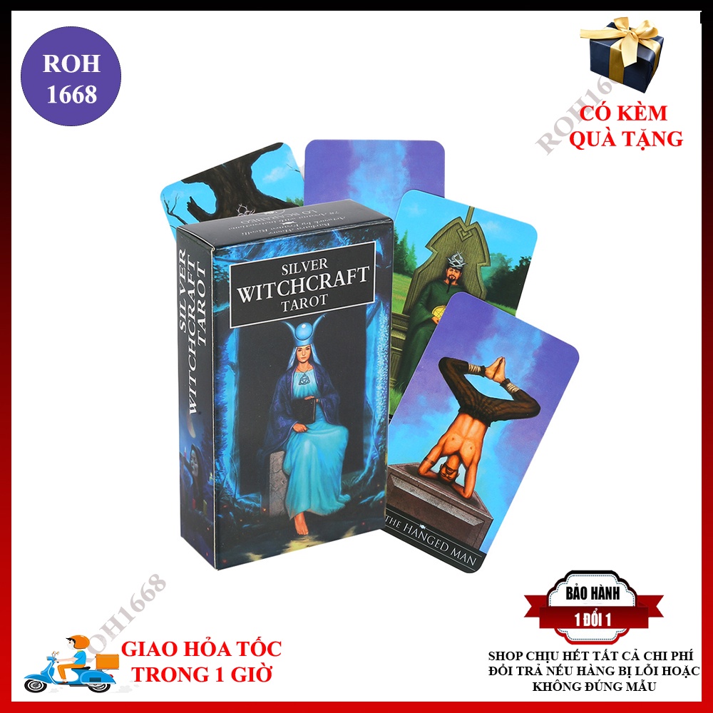 Bài Tarot Silver WitchCraft 78 L#artnouveaulenormand #loscarabeo #mystictarot #baitarotgoc #baitarotgiare #boitarot #bai