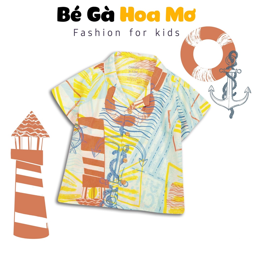 Áo sơ mi lanh Sea Sailor