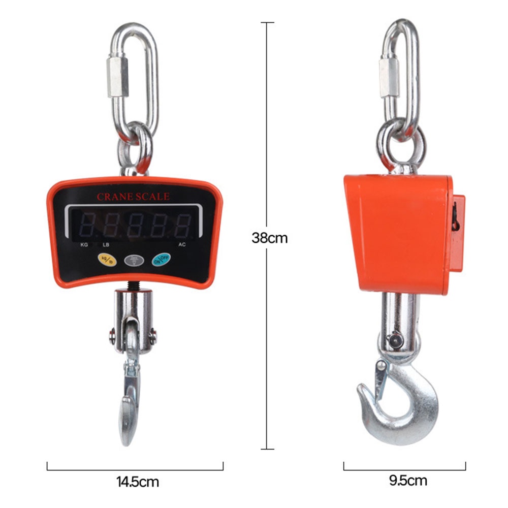 Cân treo điện tử ABG OCS 500Kg thiết bị đạt độ chính xác cao, tốc độ xử lý nhanh thiết kế chống bụi, kiểu dáng