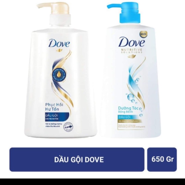 Dầu gội Dove 650G