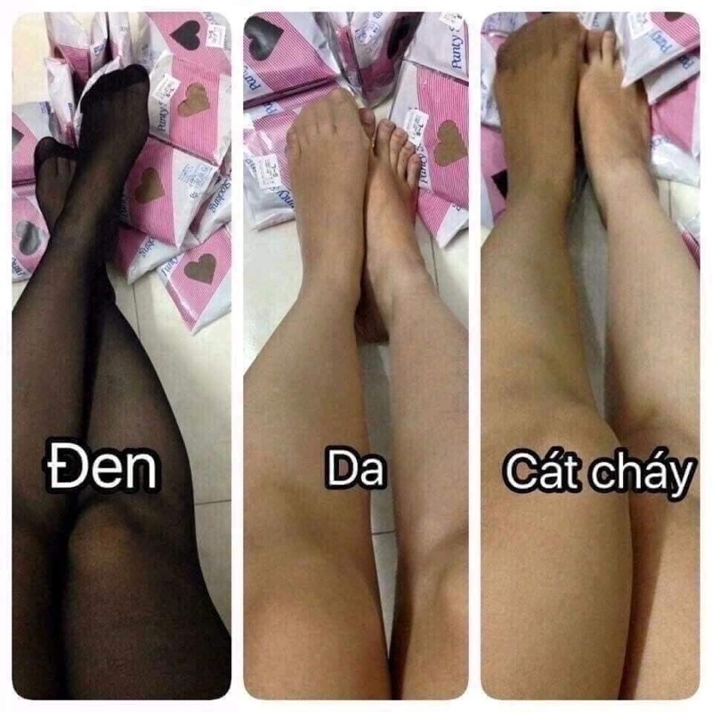 set 5 quần tất panty nhật bản siêu mịn