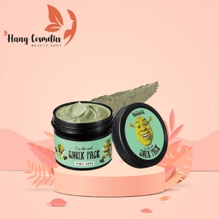 Mặt nạ tươi đất sét chiết xuất bạc hà I'm The Real Shrek Pack của Olive Young 110g