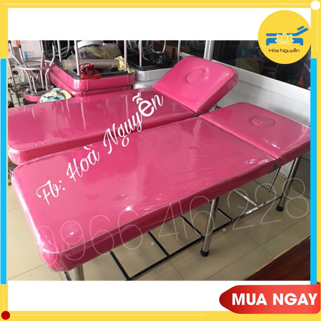 GIƯỜNG SPA INOX CHÂN TO ỐNG PHI 50