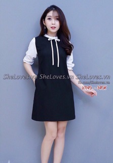 Đầm suông tiểu thư