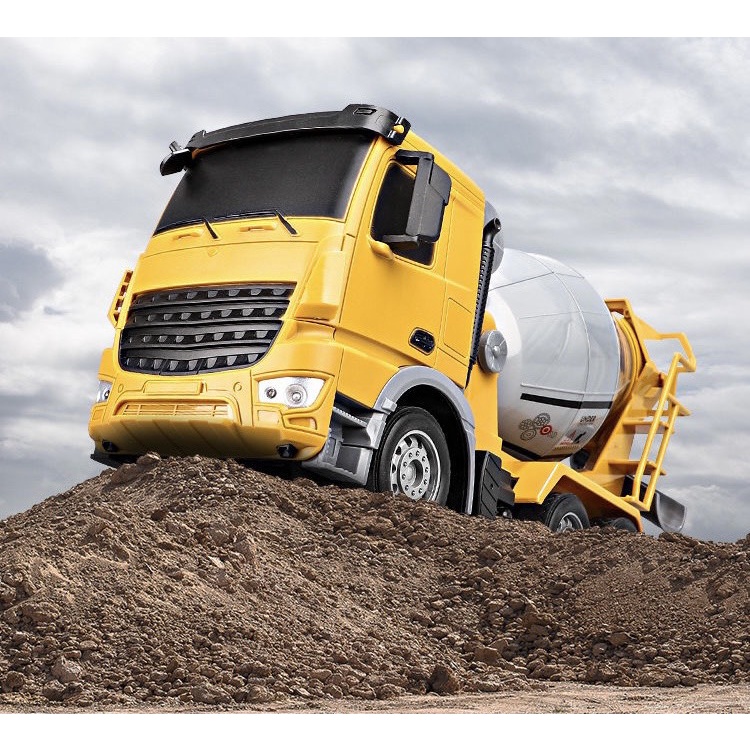 Đồ chơi xe trộn bê tông, xe chở đá điều khiển từ xa - đồ chơi trẻ em cực hot MH: 9000000656