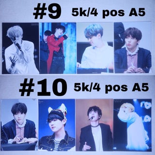 (Có sẵn) Sale poster A5 Suga BTS