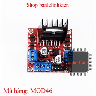 Module điều khiển động cơ L298N đỏ