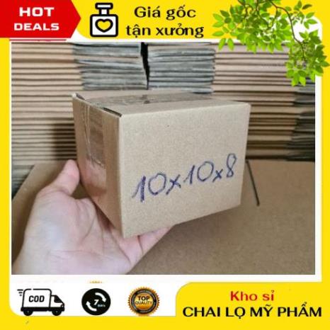 [GIÁ TẬN GỐC] [Combo 5sp] Hộp Carton Giá Rẻ ❤ [10x10x8] Thùng Hộp Carton Đóng Gói Hàng , phụ kiện du lịch