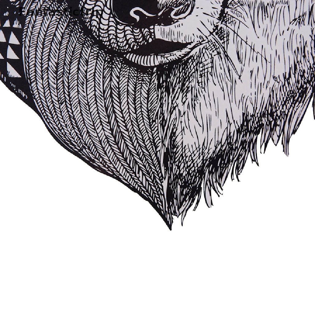 Hình Xăm Dán Trang Trí Cơ Thể Chống Thấm Nước Hình Sói Cá Tính