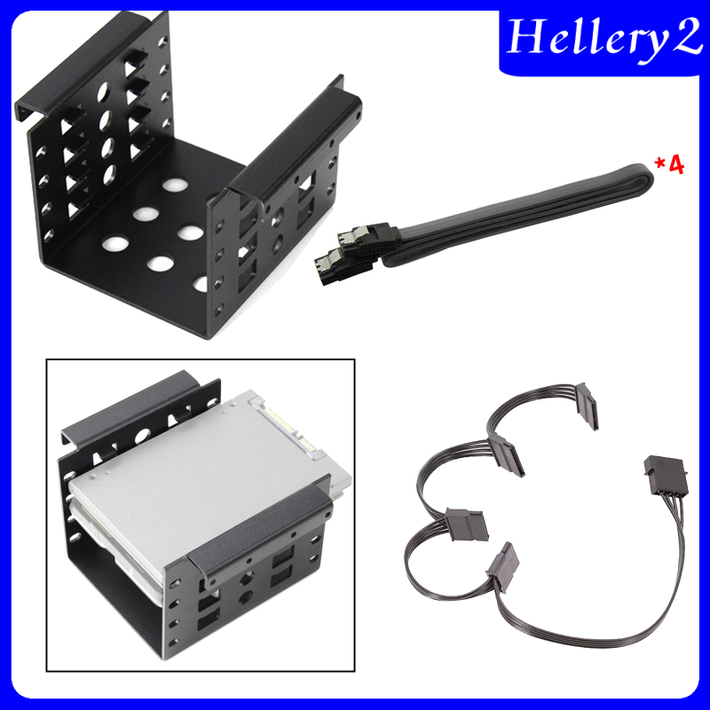 Khay Đựng Ổ Cứng Ssd Hdd 4-bay 2.5 Inch Sang 3.5 Inch | BigBuy360 - bigbuy360.vn