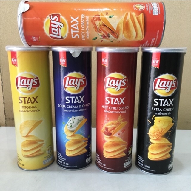 Khoai Tây lays stax 105g