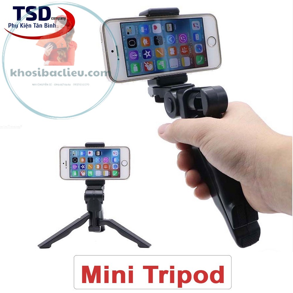 Tripod Mini Cho Điện Thoại, Máy Ảnh Kiêm Giá Đỡ Điện Thoại Xem Phim - TRIPOD BEAUTY LEGS