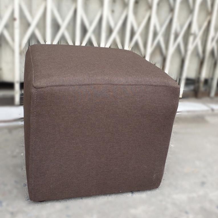 Đôn ghế gỗ sofa SERITA giá xưởng chất vải bố nhập khẩu cao cấp Trường Mai Sài Gòn