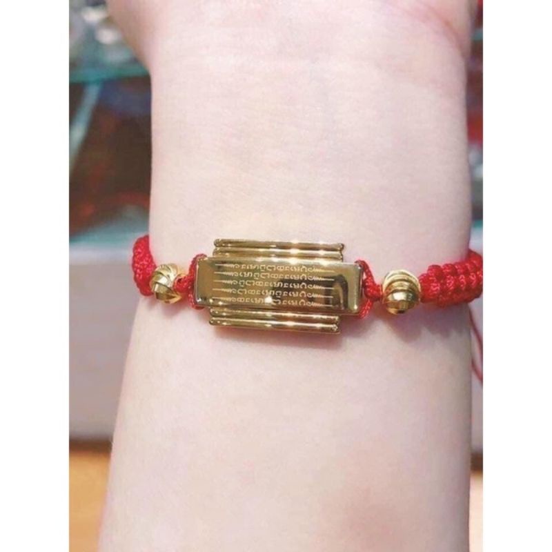 Vòng Tay 5 Dòng Kinh May Mắn Thái Lan