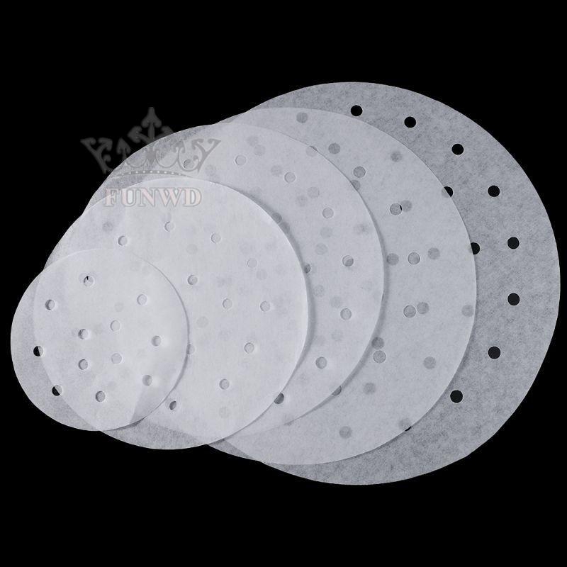 100 Miếng Giấy Lót Hấp Bánh Bao Chống Dính