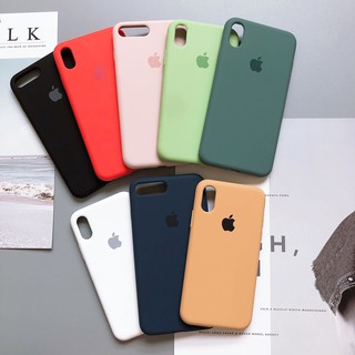 Ốp pastel iphone silicone chống bẩn full viền - full mã iphone - 8 màu