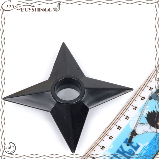 Naruto Anime Plastic Black Shuriken