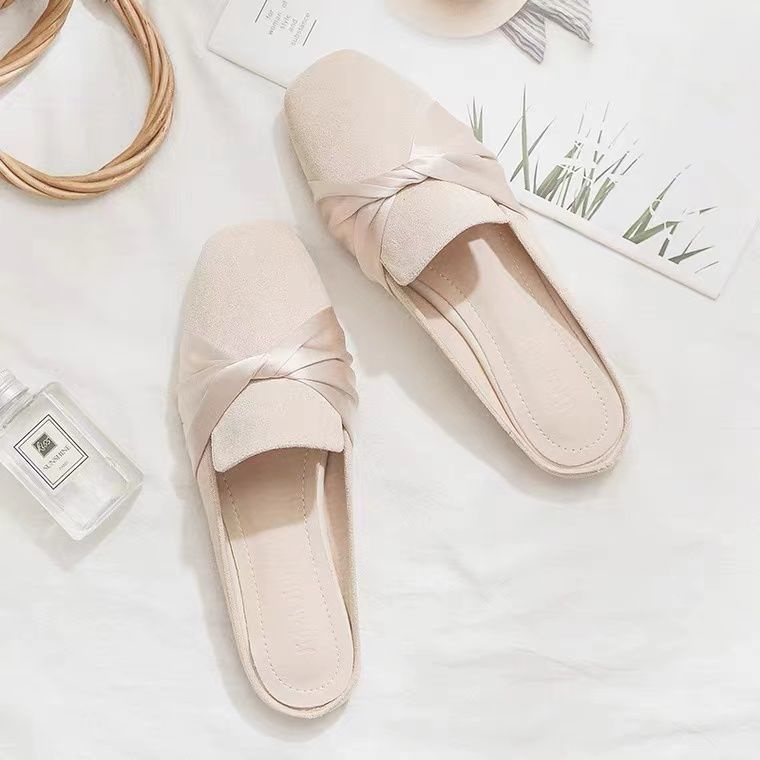 Dép Sandal Đế Phẳng Không Gót Thời Trang Mùa Hè Dễ Phối Đồ Cho Nữ