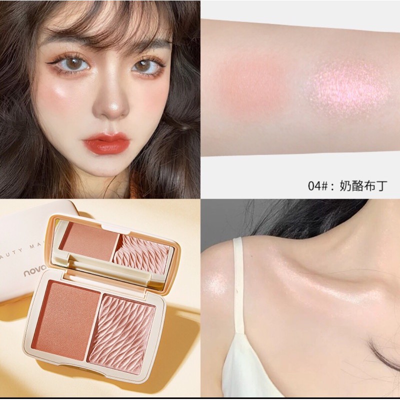 Phấn má + bắt sáng NOVO 2Ô No.5337 | BigBuy360 - bigbuy360.vn
