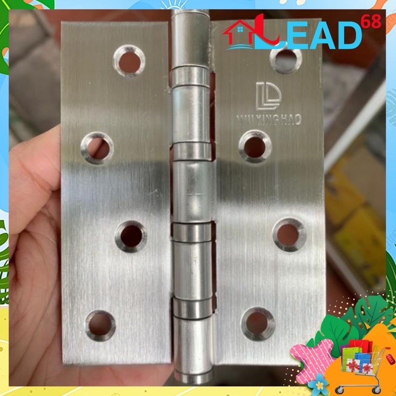 Bản lề lá 10 cm loại dày  inox 304