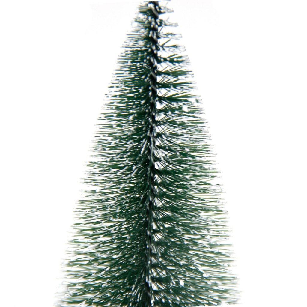 Cây Thông Giáng Sinh Nhỏ Màu Trắng Trơn Dùng Trang Trí