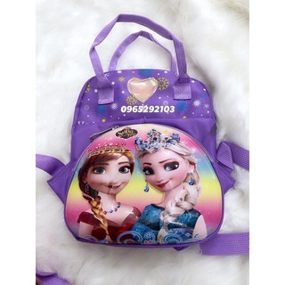 Balo Mẫu Giáo 3D Elsa Cho Bé Kt 30X25cm