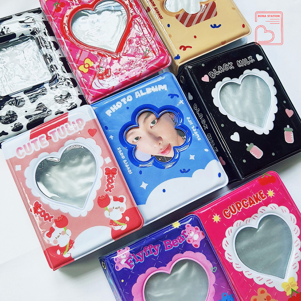 Mini collect book album đựng ảnh card idol KPOP 40 trang | BNS046