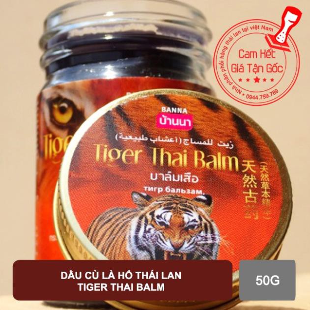 Dầu cù là hổ thái lan - Tiger Thai Balm 50g