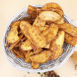 1kg Chuối mè sấy giòn loại ngon