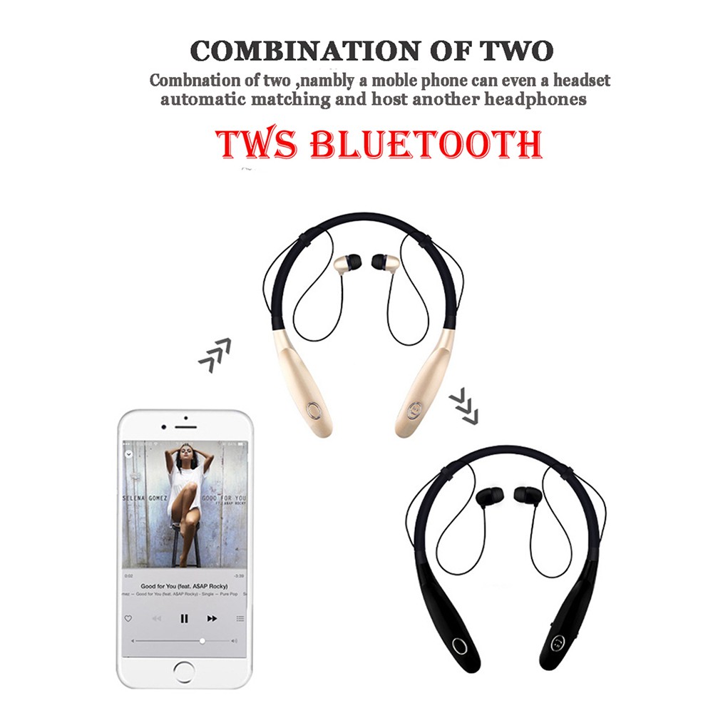 Tai Nghe Bluetooth Không Dây Dd9 Ipx5 Có Nam Châm Hít Cho Iphone Xiaomi Samsung Android | BigBuy360 - bigbuy360.vn