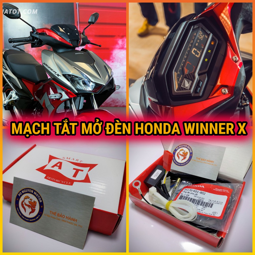 MẠCH TẮT MỞ ĐÈN VÀ PASSING CHO XE HONDA WINNER X