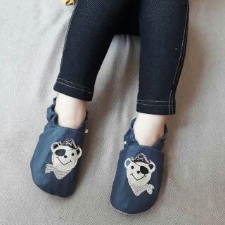 Combo 10 đôi giày da dê cho bé