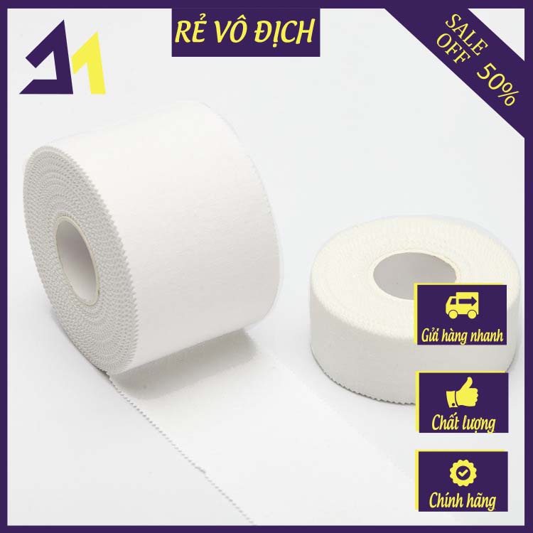 Băng quấn cotton cao cấp hỗ trợ hồi phục chấn thương, chống chấn thương khi chơi thể thao