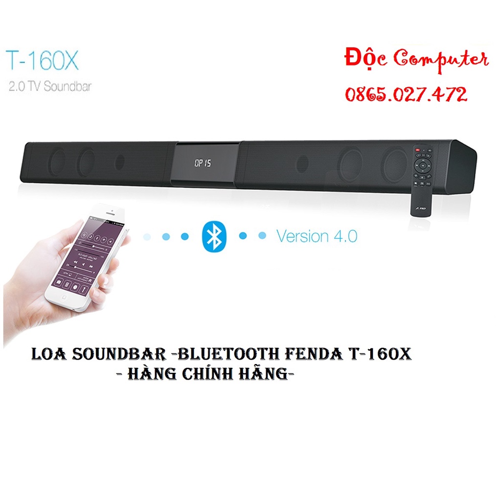 Loa soundbar Fenda T160x bluetooth optical - Hàng chính hãng