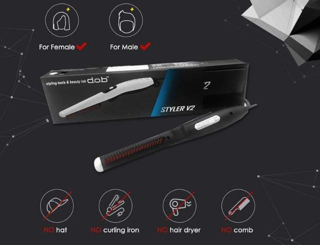 Lược chải thẳng tóc, râu đa năng