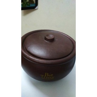Nồi đất kho cá nấu cơm Bát Tràng phi 20cm