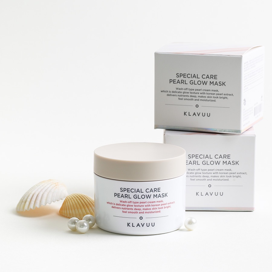 Mặt nạ bùn khoáng chiết xuất ngọc trai KLAVUU Pearl Glow Mask 100ml