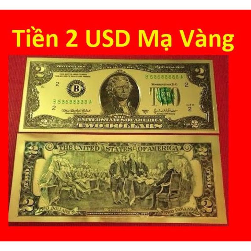 2usd lưu niệm