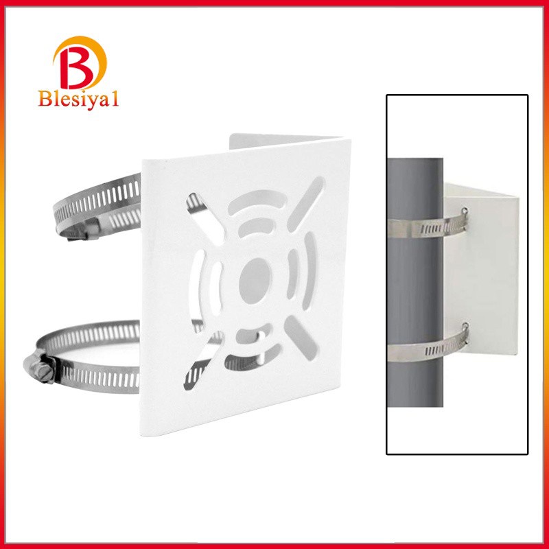 [BLESIYA1] CCTV Accessories Pole Mount Bracket Holder Stand for Home Security Camera