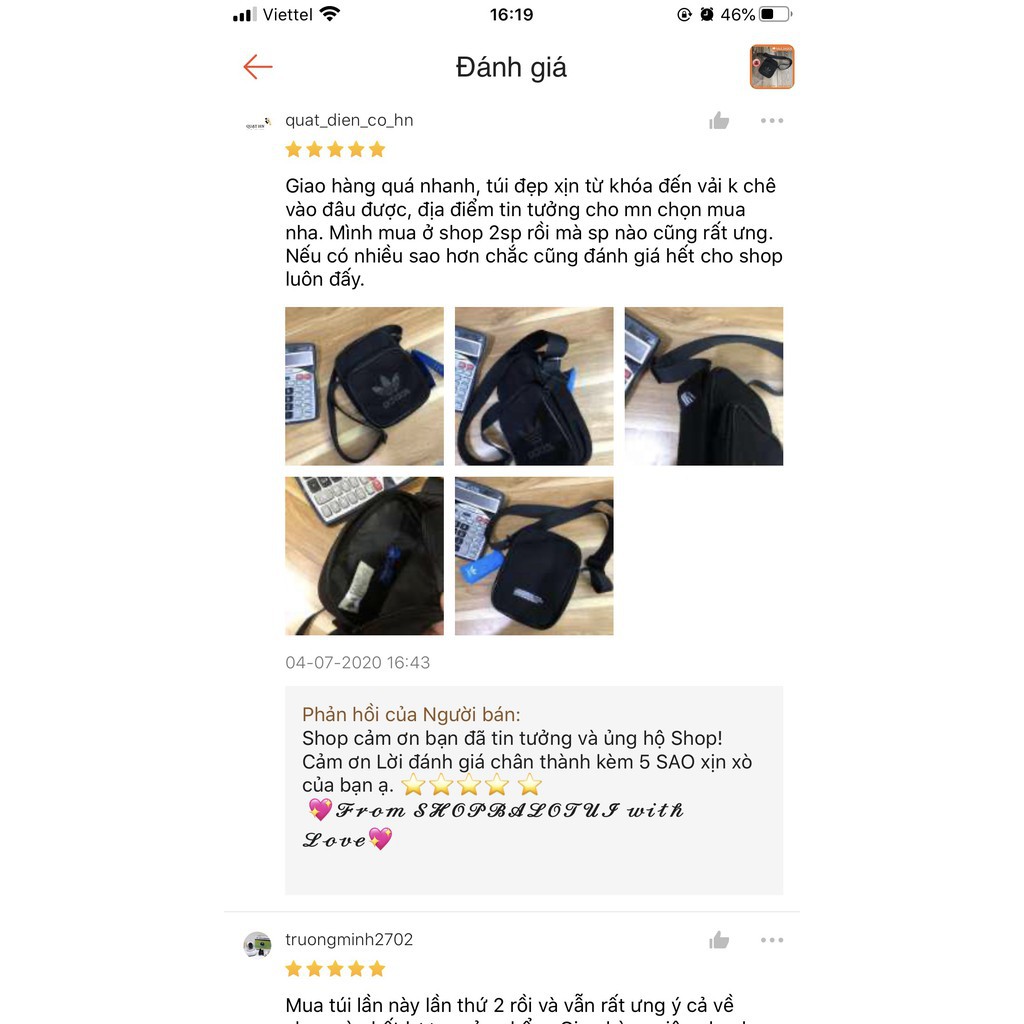 Túi đeo chéo [ HÀNG XUẤT DƯ ] Túi đeo chéo Adidas 2 Hộp phong cách thời trang - Phù hợp đi du lịch, đi chơi, dạo phố