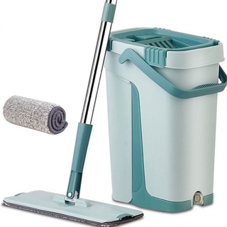 Bộ chổi lau nhà thông minh cây lau nhà thế hệ mới tự vắt 360 Hot 2021