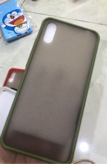 Xiaomi Redmi 9A Ốp lưng viền dẻo lưng nhám