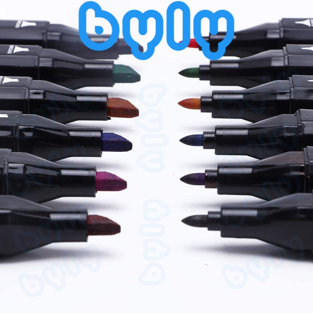 [P4] G-61 đến B-80 Bút Marker 120 Màu Hai Đầu BAOKE | MP2900